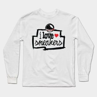 I Love Sneakers Bred Long Sleeve T-Shirt